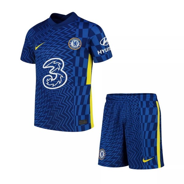 Camiseta Chelsea 1st Niño 2021-2022 Azul